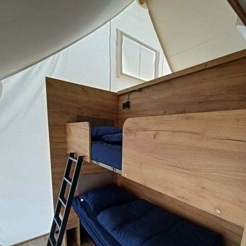 Canvas and wooden tent 6 persons - Glamping tent Beachfront Luxury