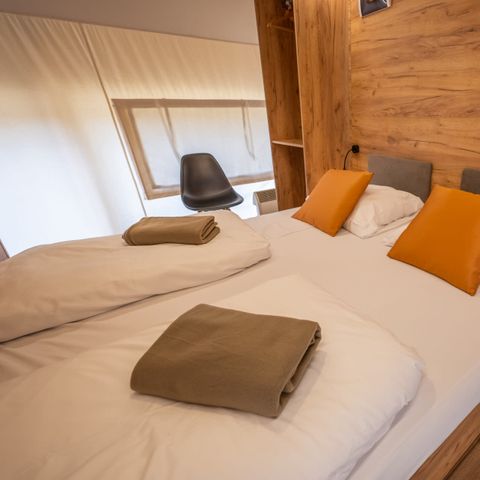 CANVAS AND WOOD TENT 6 people - Glamping tent Beachfront Luxury 6