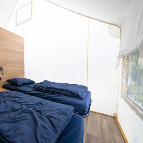 Canvas and wooden tent 6 persons - Glamping tent Luxury