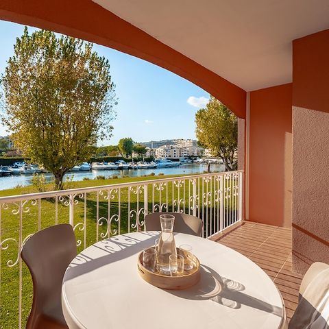 STUDIO 4 people - Studio - 1 sleeping alcove - Terrace or balcony - River view