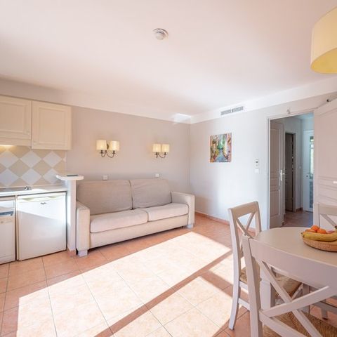 STUDIO 4 people - Studio - 1 sleeping alcove - Terrace or balcony - River view