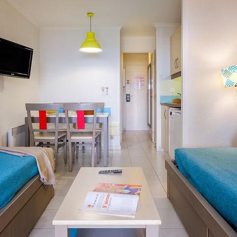 Studio 5 persons - 1 sleeping - Alcove - Terrace or balcony