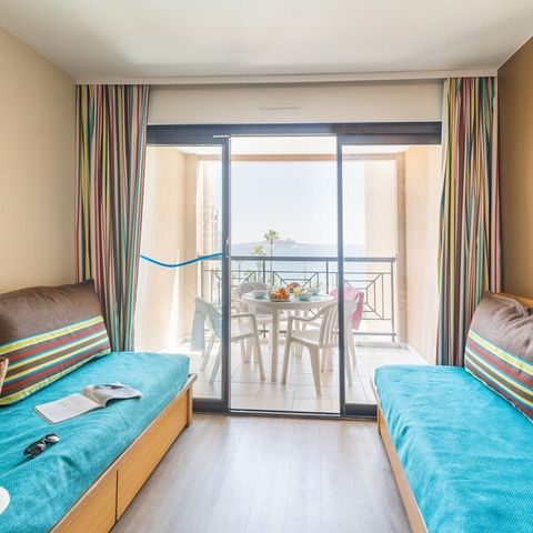 Studio 5 persons - 1 sleeping - Alcove - Sea view - Terrace or balcony