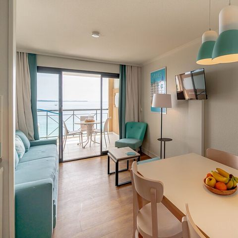 Apartment 4 persons - 1 bedroom - Sea view - Air-conditioned - Terrace or balcony