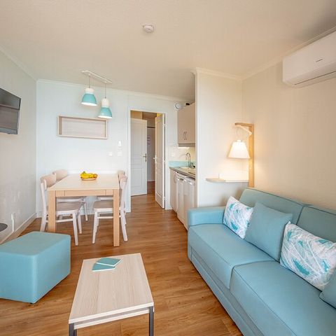 Apartment 4 persons - 1 bedroom - Sea view - Air-conditioned - Terrace or balcony