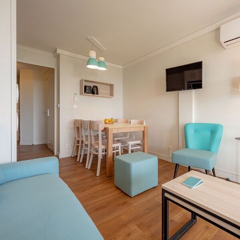 Apartment 6 persons - 1 bedroom - 1 sleeping - Alcove - Air-conditioned - Terrace or balcony