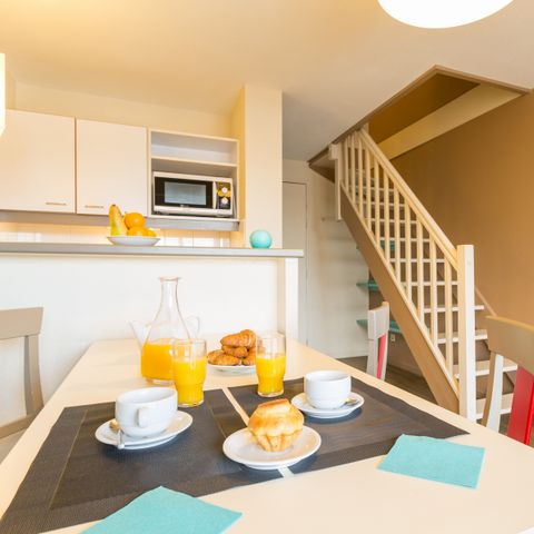 Apartment 6 persons - 1 bedroom - 1 sleeping - Alcove - Terrace or balcony