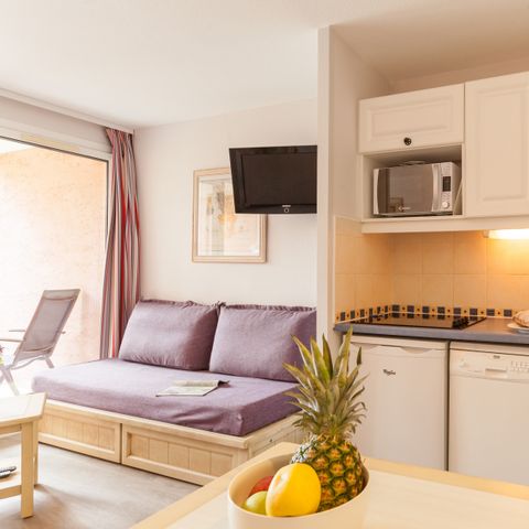 STUDIO 4 people - Studio - 1 sleeping alcove - Terrace or balcony