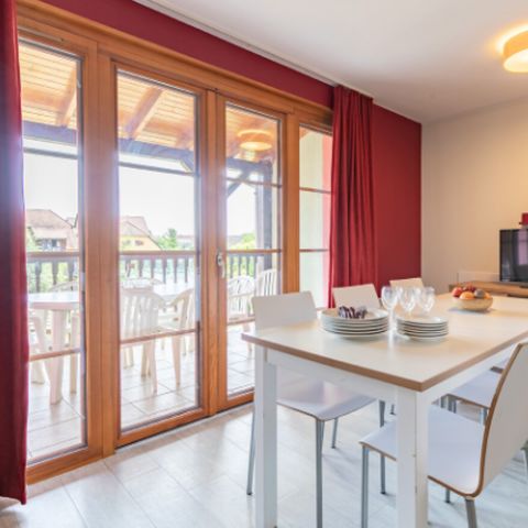 APARTMENT 7 people - - 2 bedrooms - Duplex - Garden view