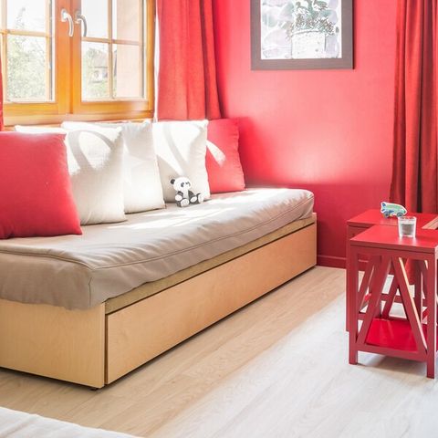 Apartment 6 persons - - 1 bedroom + 1 sleeping alcove - Garden view