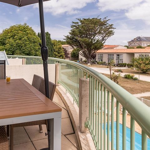 Apartment 4 persons - - 1 bedroom - Terrace - Pool view