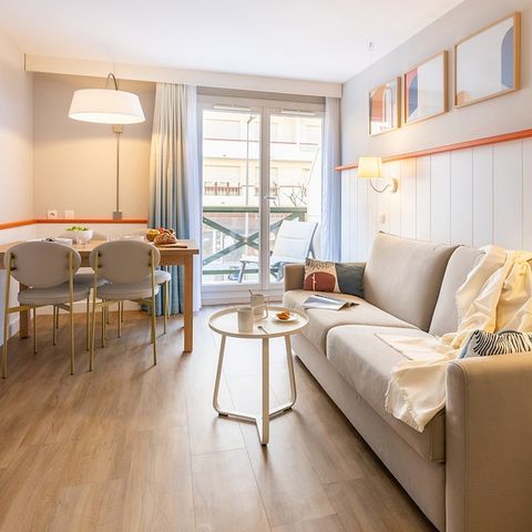 Apartment 4 persons - - 1 bedroom - Garden view
