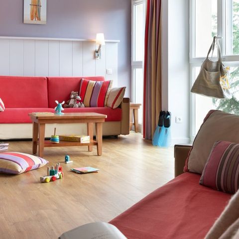 Apartment 6 persons - - 1 bedroom + 1 sleeping alcove - Garden view