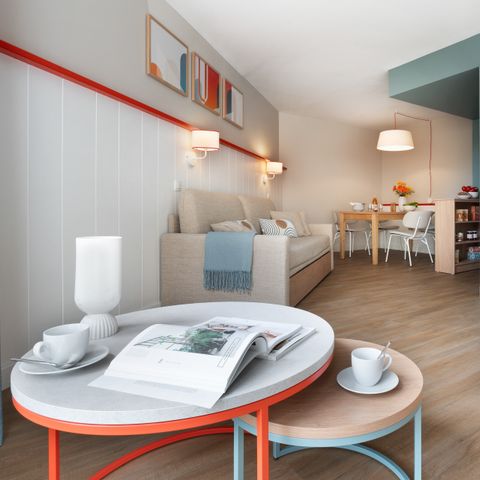 Apartment 6 persons - 1 bedroom - 1 sleeping - Alcove - Garden view