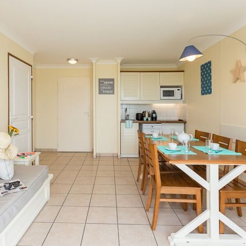 Apartment 6 persons - 2 bedrooms - Balcony - Sea view