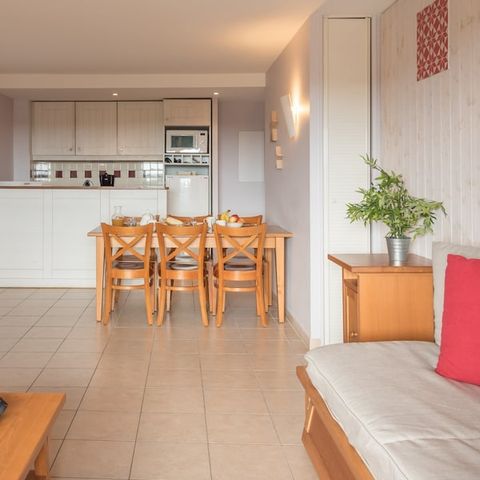APARTMENT 7 people - - 1 bedroom + 1 sleeping alcove - Golf view