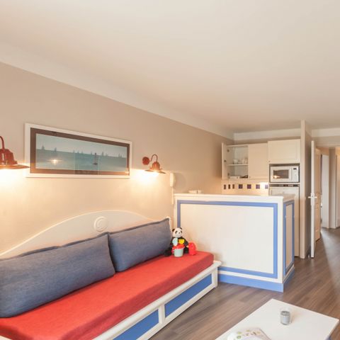 APARTMENT 5 people - - 1 bedroom - Terrace or Balcony