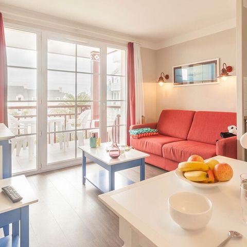 Apartment 4 persons - 1 bedroom - Terrace or balcony