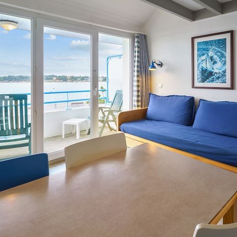 APARTMENT 4 people - - 1 bedroom - Duplex - Balcony - Sea view