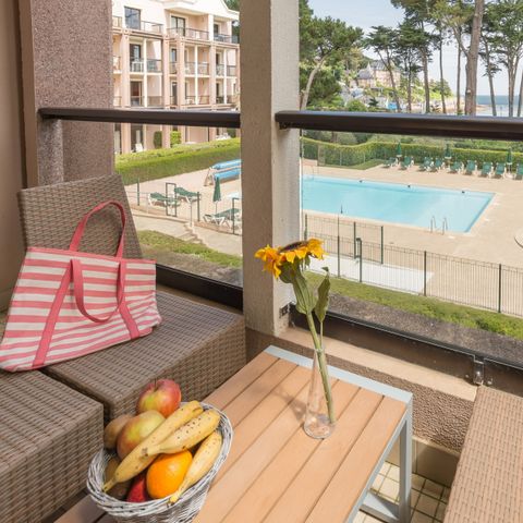 Apartment 5 persons - - 1 bedroom - Terrace or balcony - Sea view