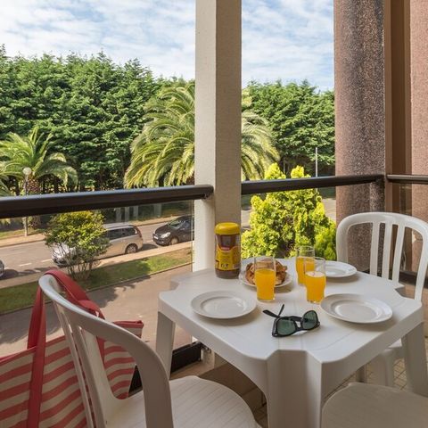 Studio 4 persons - - 1 sleeping alcove - Terrace or balcony