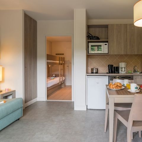 Studio 4 persons - Studio 4 people - 1 sleeping area - Terrace or Balcony