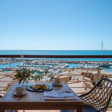 Apartment 5 persons - Flat 5 people - 2 bedrooms - Sea view - Balcony
