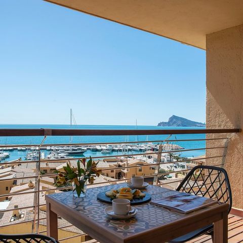 Apartment 5 persons - Flat 5 people - 2 bedrooms - Sea view - Balcony