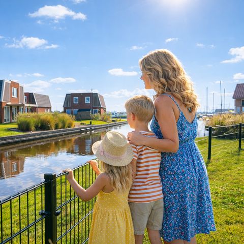 HOUSE 8 people - Sneekermeer 8 with Jacuzzi