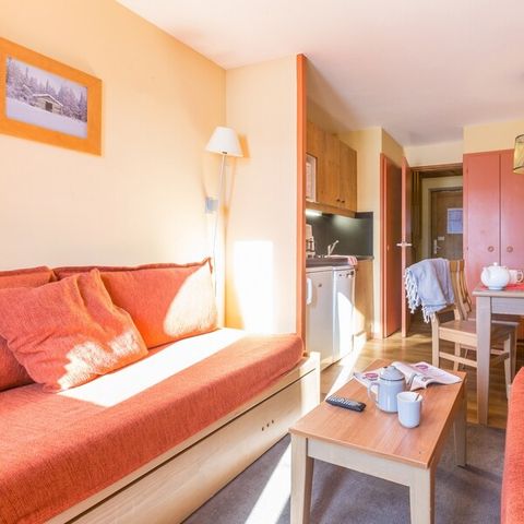 Apartment 6 persons - 1 bedroom - 1 sleeping - Alcove - Duplex