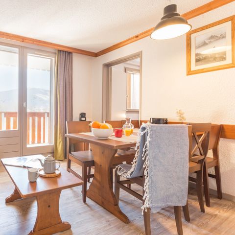 Apartment 6 persons - 1 bedroom + 1 sleeping area - south-facing
