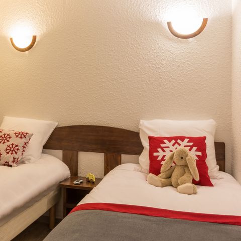 Apartment 6 persons - 1 bedroom + 1 sleeping area - south-facing