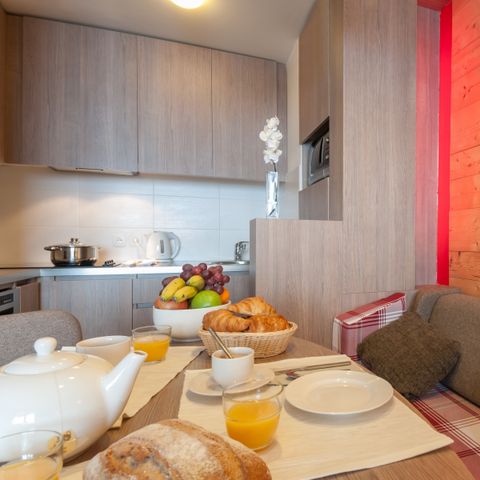 Apartment 4 persons - 1 bedroom - Balcony - Mountain view
