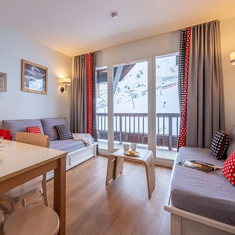 Apartment 6 persons - 1 bedroom - 1 sleeping - Area - Mountain view