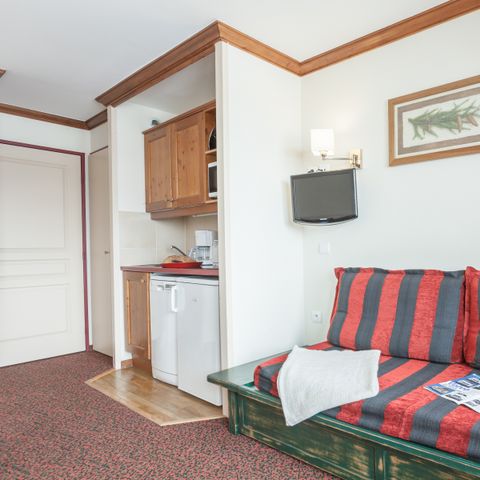APARTMENT 6 people - - 1 bedroom + 1 sleeping alcove - Mountain view