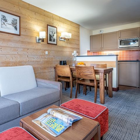 Apartment 4 persons - 1 bedroom - Balcony - Mountain view