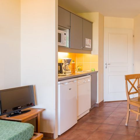 Studio 5 persons - Studio - 1 sleeping alcove - Terrace or balcony