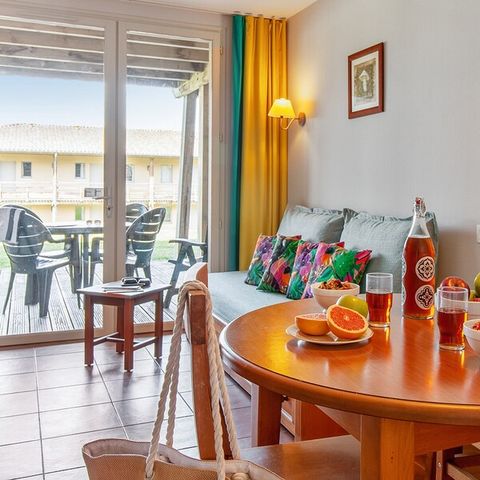 Studio 5 persons - Studio - 1 sleeping alcove - Terrace or balcony