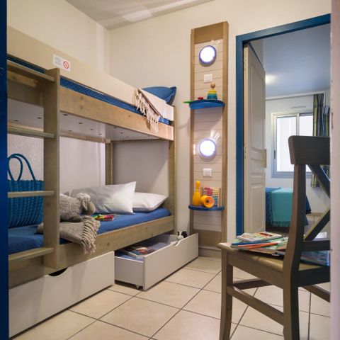APARTMENT 6 people - - 1 bedroom + 1 sleeping alcove - Air conditioned