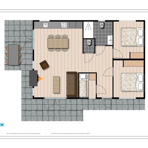 CHALET 6 people - Leijhoeve Wellness (Spa)