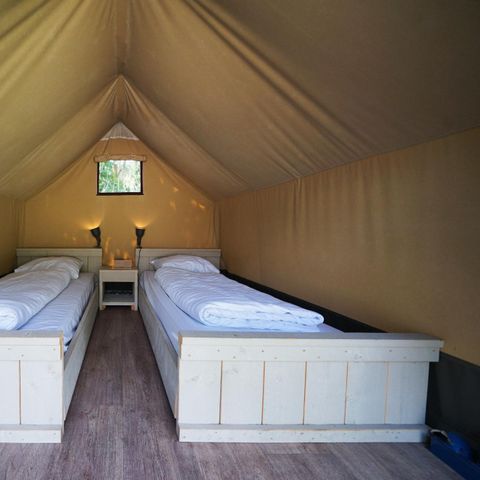Canvas and wooden tent 2 persons - Mini