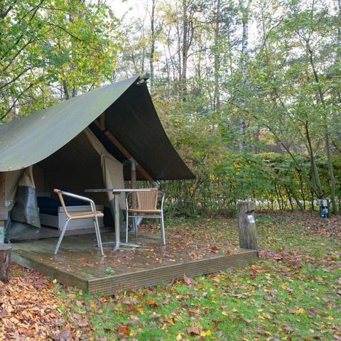 Canvas and wooden tent 2 persons - Mini