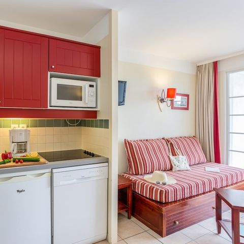 APARTMENT 5 people - - 1 bedroom - Terrace or Balcony