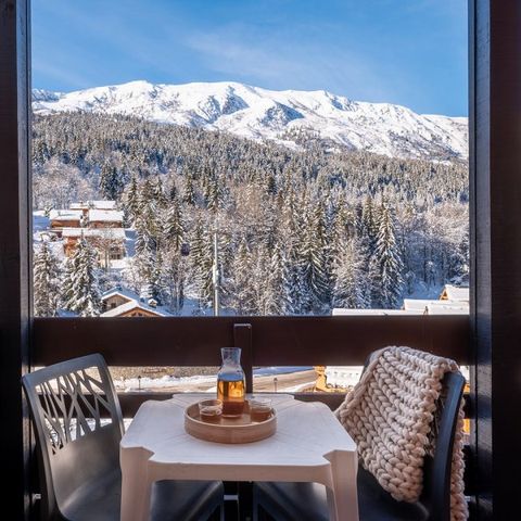 STUDIO 6 people - (max 4 adults) - Cabin + Sleeper Vide - Mountain views - Renovated