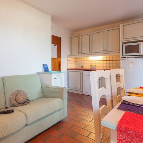 APARTMENT 6 people - (max 3 adults) Studio Standard-Eco