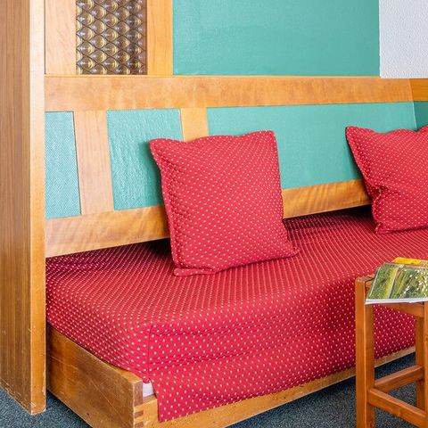 Studio 4 persons - 1 sleeping area - South facing