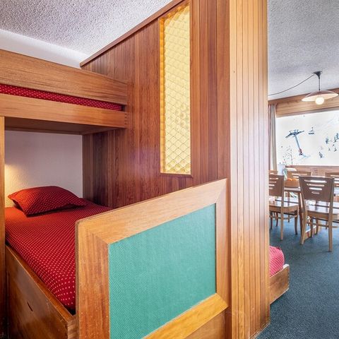 Studio 4 persons - 1 sleeping area - South facing