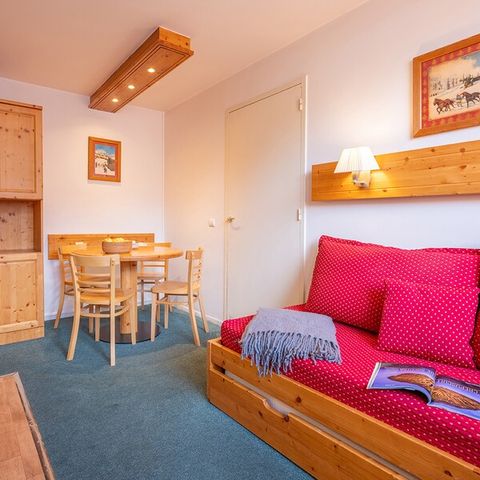 Apartment 6 persons - Flat 6 people - 1 bedroom + 1 sleeping area - Valley view - Balcony