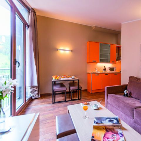 APARTMENT 4 people - (max 2 adults) Studio Standard