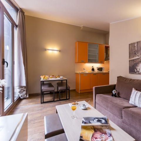 APARTMENT 4 people - (max 2 adults) Studio Standard